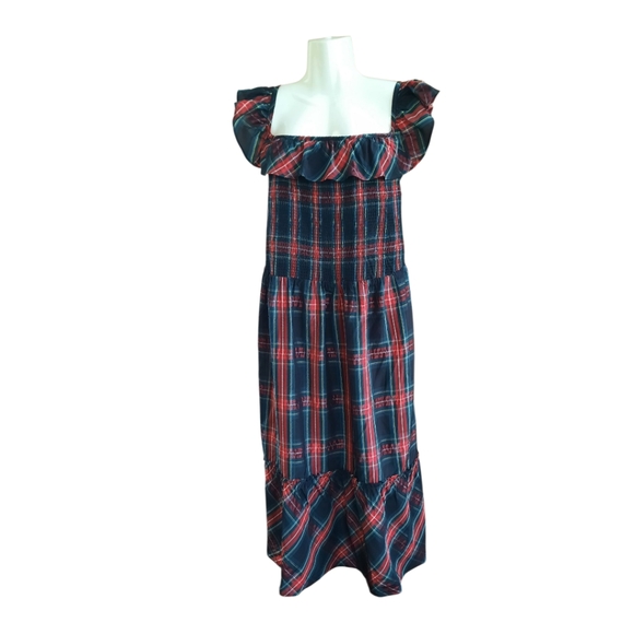 Vineyard Vines Tartan Ruffle Dress - Picture 8 of 9